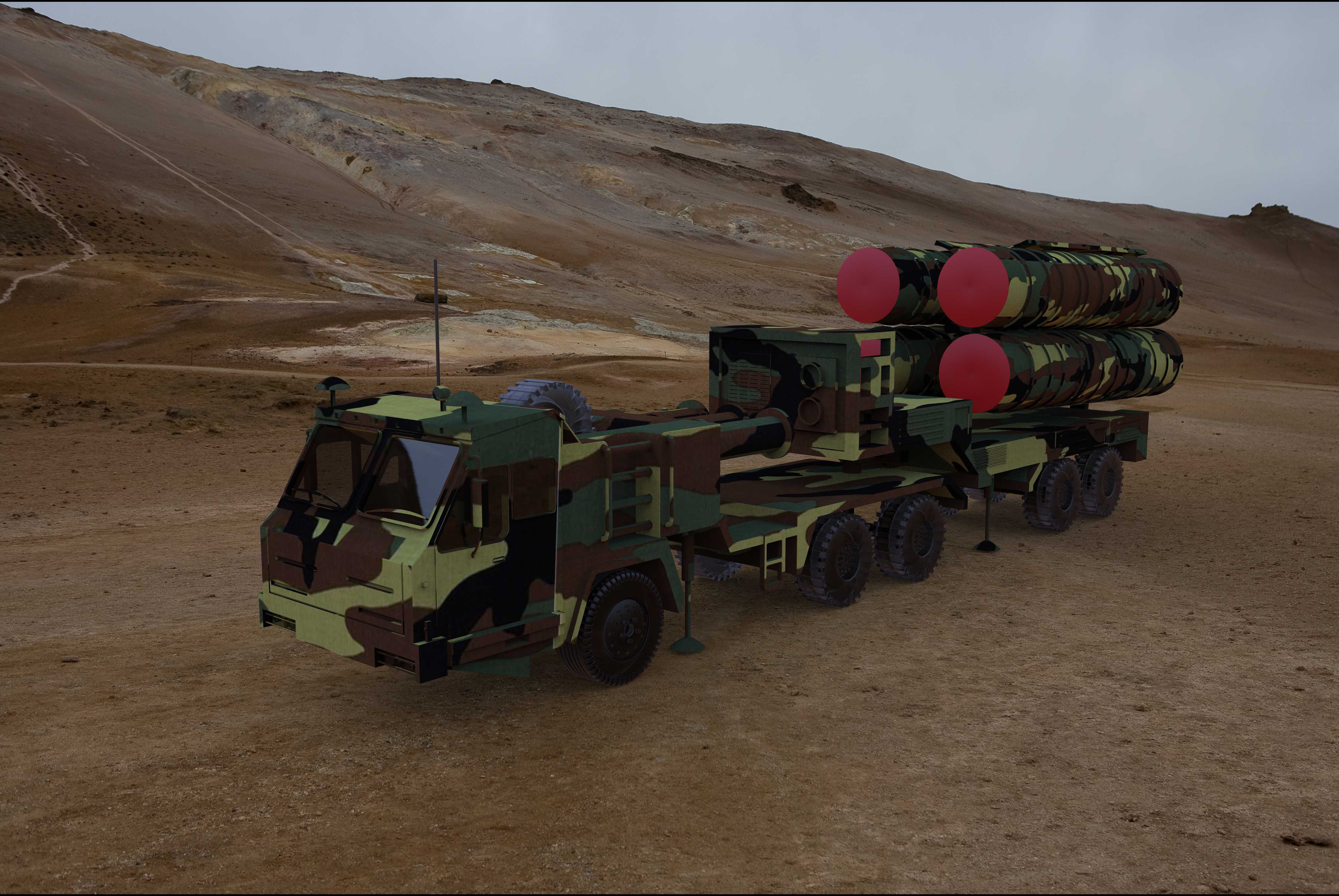S-300防空导弹
